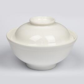 Чаша бульонница для мисо-супа 15 см с крышкой фарфор  P.L. Proff Cuisine [3]
