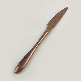 Нож столовый "Alessi-Copper" медное матовое PVD покрытие P.L. Proff Cuisine