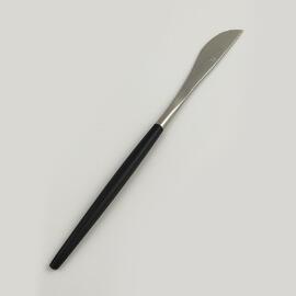Нож столовый 22 см ручка матовый черный PVD Lounge P.L. [12]