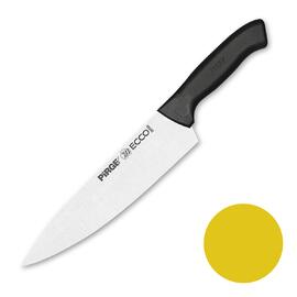 Нож поварской 21 см,желтая ручка Pirge