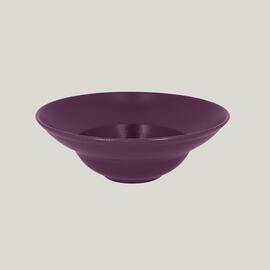 Тарелка RAK Porcelain Neofusion Mellow Plum purple глубокая круглая, 23/8 см, 320 мл (фи