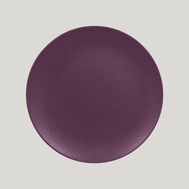 Тарелка RAK Porcelain Neofusion Mellow Plum purple круглая плоская 29 см (фиолетовый цве