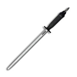Мусат для заточки ножей 30 см,овальный,черная ручка Pirge