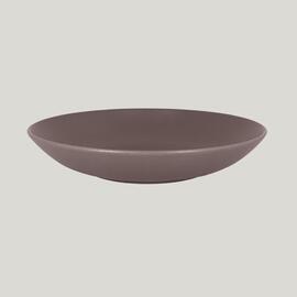 Тарелка RAK Porcelain Neofusion Mellow Chestnut brown глубокая круглая, 26 см, 1200 мл (