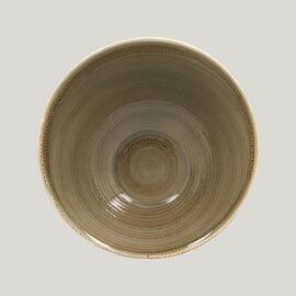 Ассиметричная тарелка RAK Porcelain Twirl Alga 1,6 л, 29*14 см
