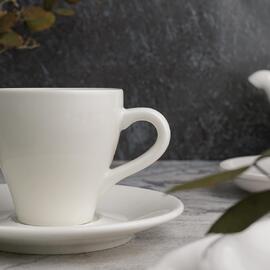 Кофейная пара 70 мл белая d 5,4 см h5,8 см фарфор P.L. Proff Cuisine [6]