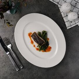 Блюдо овальное 33,7*22,6 см h2,2 см Neo Silk Noble [1]