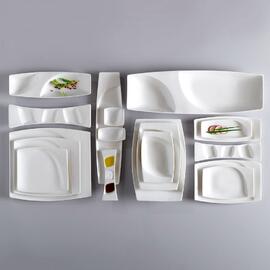 Тарелка RAK Porcelain Mazza прямоугольная глубокая 20*13 см
