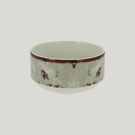 Салатник RAK Porcelain Peppery круглый штабелируемый 480 мл, d 12 см, серый цвет