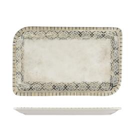 Блюдо прямоугольное 30*17,5 см h1,8 см Rug By Bone Innovation [bb] [6]