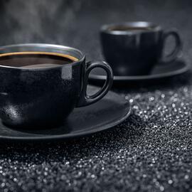 Кофейная чашка RAK Porcelain Karbon 230 мл (блюдце к ней KRCLSA02)