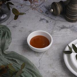 Соусник  50 мл d 7,1 см h3 см круглый белый фарфор P.L. Proff Cuisine [6]