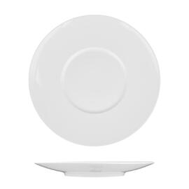 Тарелка d 25,5 см с широкими полями белая фарфор P.L. Proff Cuisine [6]