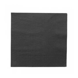 Салфетка бумажная двухслойная черная, 40*40 см, 100 шт, Garcia de PouИспания