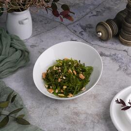 Салатник 125 мл 13,8*13,2 см h6,4/2,5 см скошенный белый фарфор NEW P.L. Proff Cuisine [6]