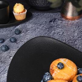 Блюдо овальное 29*20 см h3 см Black Raw Stellar P.L. Proff Cuisine [3]