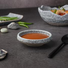 Соусник 55 мл d 9 см h2,4 см круглый Stone Untouched Taiga P.L. Proff Cuisine [1]