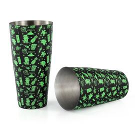 Шейкер 0,7 л Бостон Hawaii Tin нерж с покрытием B'Guys P.L.- Barbossa