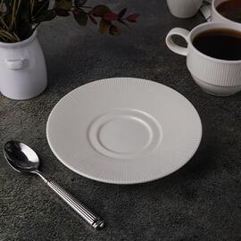 Чайная пара 210 мл белая d 8,5 см h6 см Neo Silk Stackable Noble [6]