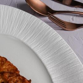 Блюдо овальное 31,5*23,3 см h3,5 см Frost White Moon P.L. Proff Cuisine [3]