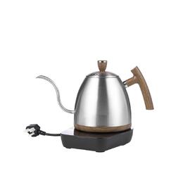 Чайник электрический для пуровера 800 мл серый вставки под цвет дерева P.L. Barbossa