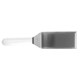 Лопатка 15,5*7,5 см острые края нерж. с пласт. ручкой черная Proff Chef Line