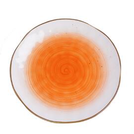 Тарелка 21 см оранжевая фарфор "The Sun Eco" P.L. Proff Cuisine [6]
