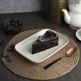 Блюдо прямоугольное 20*14,3 см h2,9 см 375 мл без борта Fine Plus Noble [3]