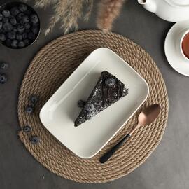 Блюдо прямоугольное 20*14,3 см h2,9 см 375 мл без борта Fine Plus Noble [3]