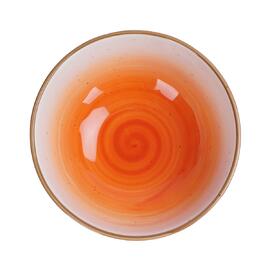 Салатник 360 мл d 12,8 см h5,5 см оранжевый фарфор "The Sun Eco" P.L. Proff Cuisine [6]