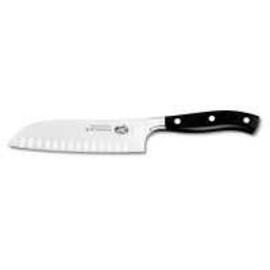 Нож Victorinox Grand Maitre "Сантоку" с рифленым краем 31(17) см, ширина 4,3 см, ручка п