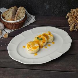 Блюдо овальное 34,3*27 см h2,3 см Bella Noble [1]