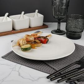 Тарелка d 25,5 см без борта белая фарфор P.L. Proff Cuisine [6]