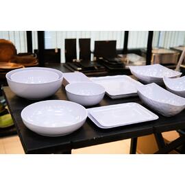 Салатник 1650 мл 25,4*15,2*6,8 см прямоуг. White пластик меламин P.L. Proff Cuisine