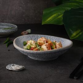 Салатник 450 мл 19,5*17,5 см h5/4,3 см Stone Untouched Taiga P.L. Proff Cuisine [6]