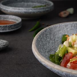 Салатник 450 мл 19,5*17,5 см h5/4,3 см Stone Untouched Taiga P.L. Proff Cuisine [6]