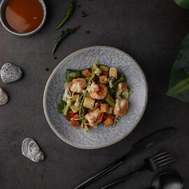 Салатник 450 мл 19,5*17,5 см h5/4,3 см Stone Untouched Taiga P.L. Proff Cuisine [6]