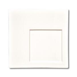 Тарелка 26*26 см квадратная смещенное дно белая фарфор KW "Black Label" P.L. Proff Cuisine [1]