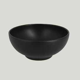 Салатник RAK Porcelain NeoFusion Volcano круглый, 15 см, 645 мл (черный цвет)