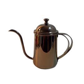 Кофейник чайник  600 мл Бариста d 9,5/8,5 см h16,5 см цвет бронза нерж. P.L. Barbossa