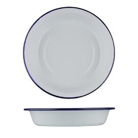 Салатник 1000 мл d 22 см h4,5 см Blue Rim эмалированая сталь SUNNEX [1]