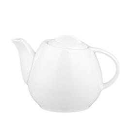 Чайник 400 мл d 10,5 см h10,5 см белый фарфор 
