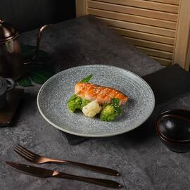 Тарелка d 26,7 см h3,5 см глазурь Glossy Stone Untouched Taiga P.L. Proff Cuisine [1]