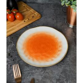 Тарелка d 21 см оранжевая фарфор "The Sun Eco" P.L. Proff Cuisine [6]