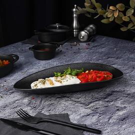 Блюдо овальное 30*14 см Black Raw Stellar P.L. Proff Cuisine [1]