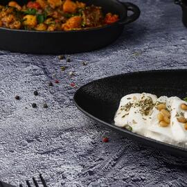 Блюдо овальное 30*14 см Black Raw Stellar P.L. Proff Cuisine [1]