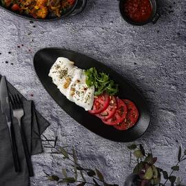 Блюдо овальное 30*14 см Black Raw Stellar P.L. Proff Cuisine [1]