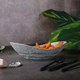 Салатник 410 мл 22,7*14,5 см h6,8 см Stone Untouched Taiga P.L. Proff Cuisine [1]