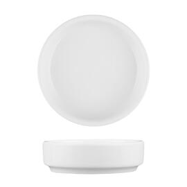 Соусник  40 мл d 7,1 см h2 см круглый белый фарфор P.L. Proff Cuisine [6]