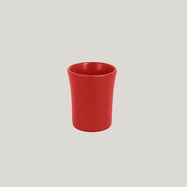 Чашка без ручек RAK Porcelain Neofusion Ember 6/7 см, 90 мл (алый цвет)